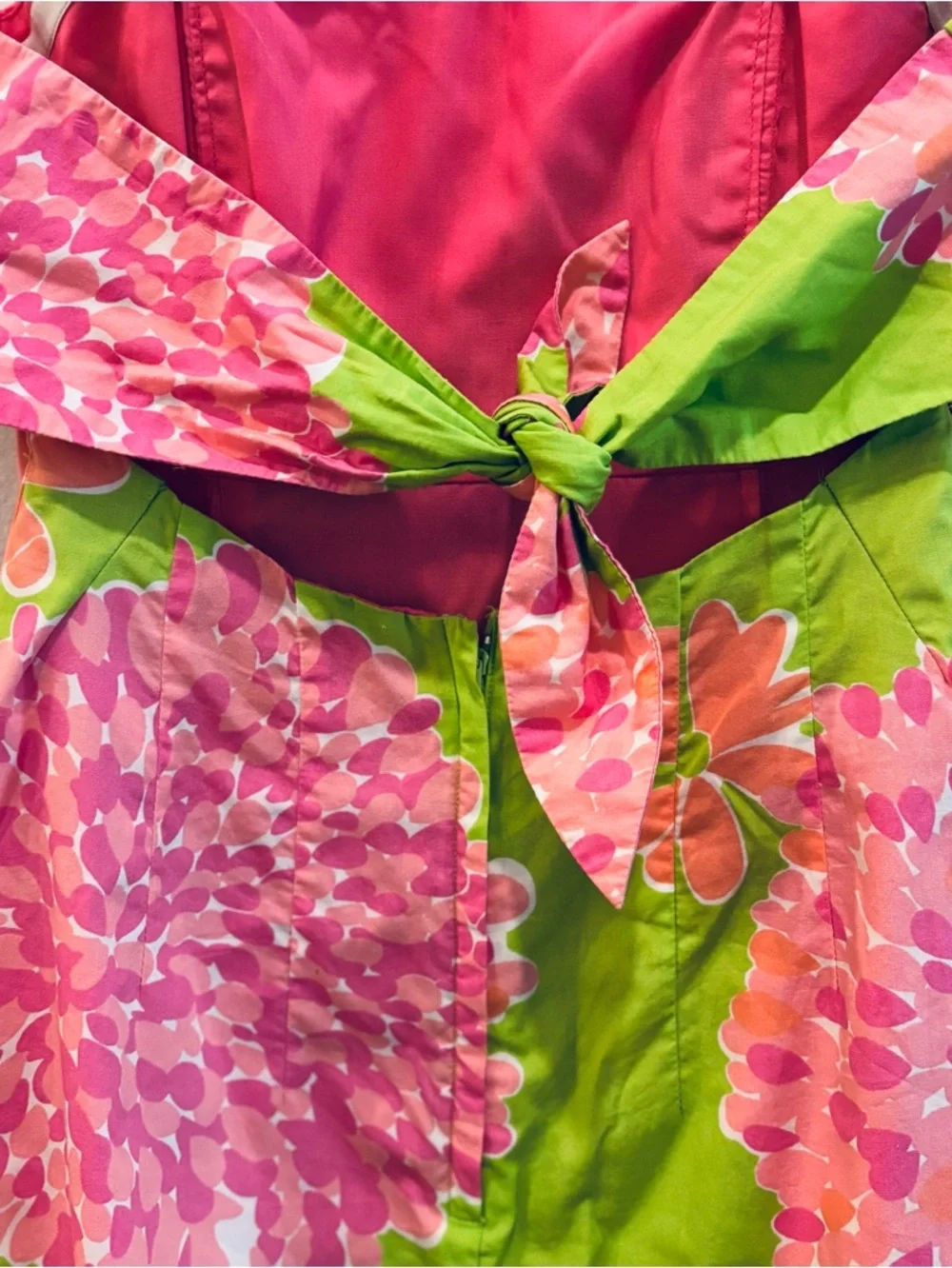 Lilly Pulitzer Strapless Floral Dress – 4P - Picture 7 of 8